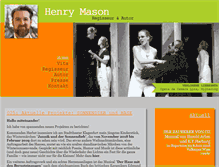 Tablet Screenshot of henry-mason.com
